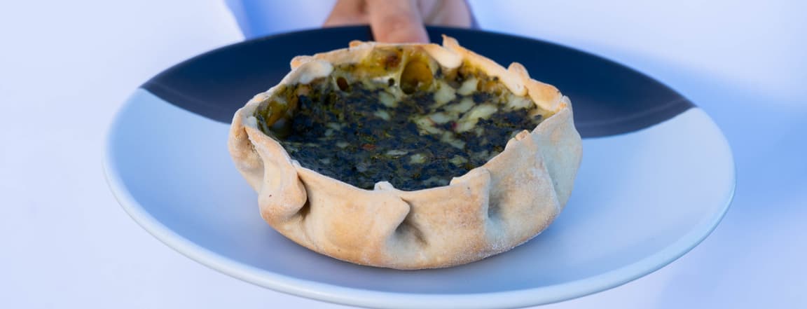 Spinach, mixed vegetables and cheese