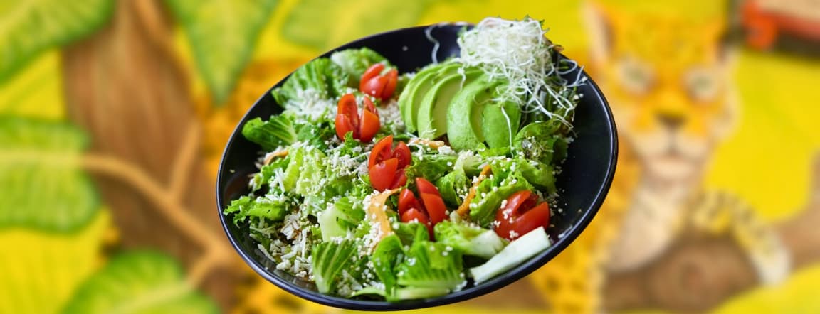 Vegetarian amaranthus salad