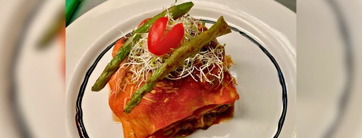 Vegetarian lasagna