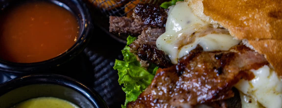 Burguer "flank steak" (100% beef)