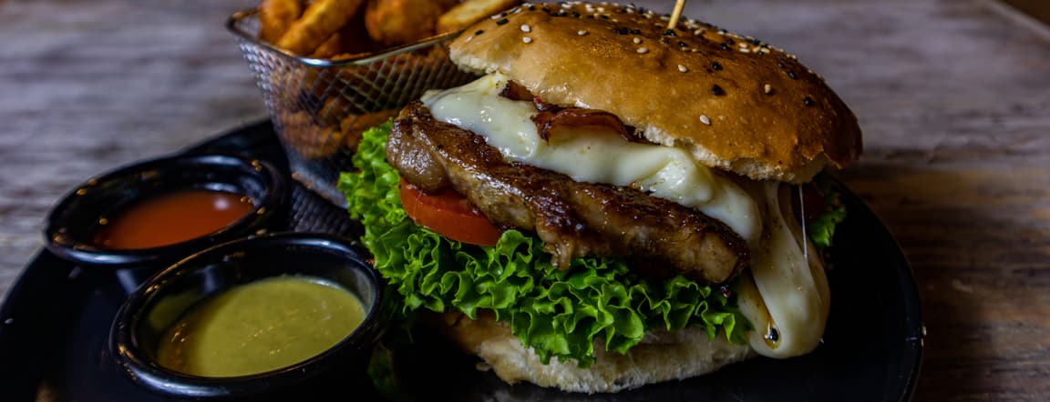 Burguer "new york" steak