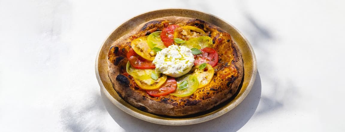 Capreese pizza
