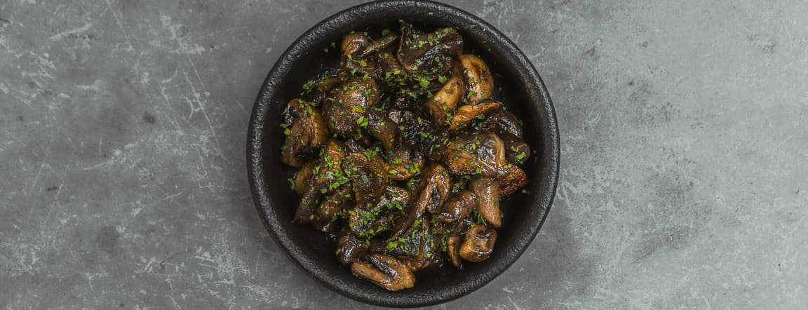 Garlic mushrooms