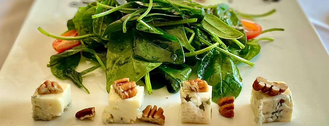Gorgonzola dolce, pera e noci