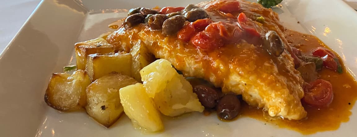 Salmone alla puttanesca