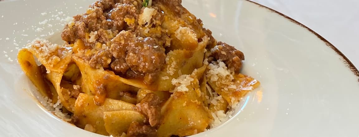 Pappardelle al ragu’