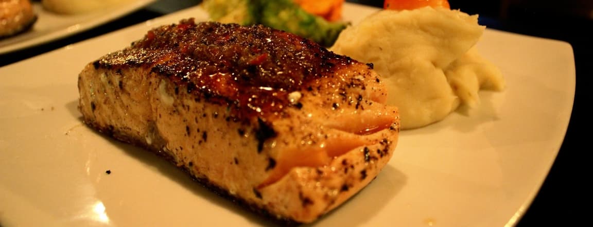 Salmon en salsa especial