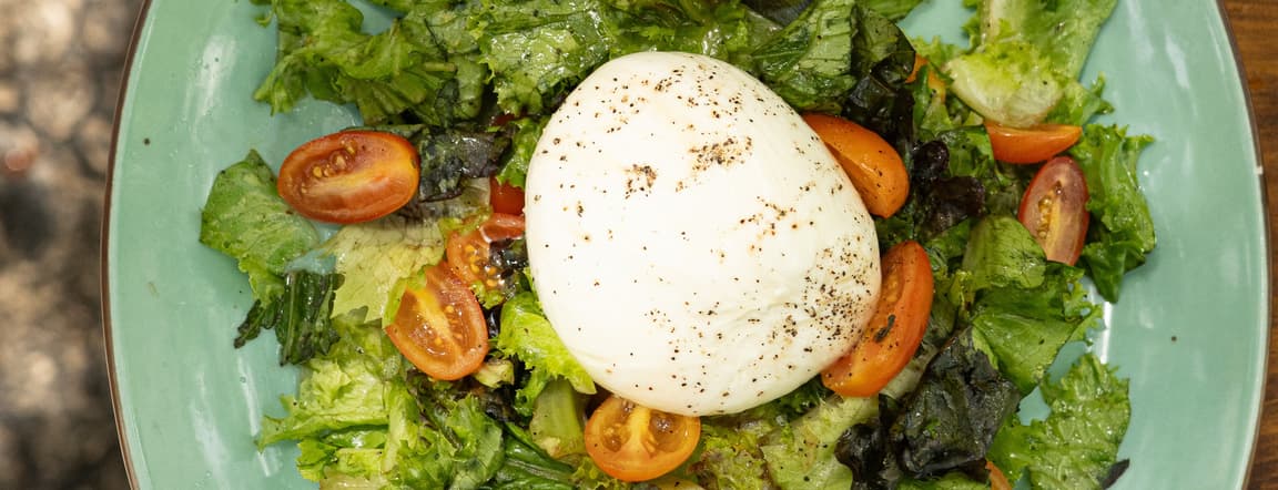 Ensalada de burrata
