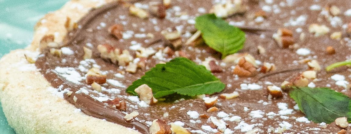 Nutella pizza