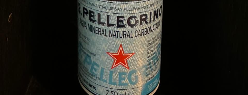San pellegrino sparkling water