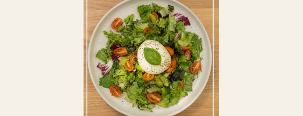 Ensalada de burrata