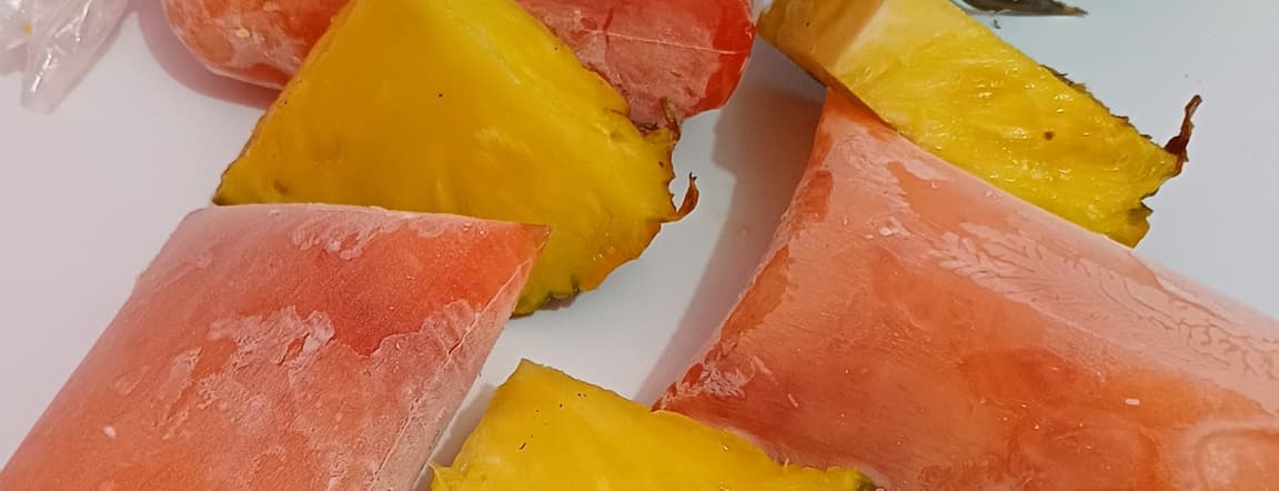 Pineapple with chamoy