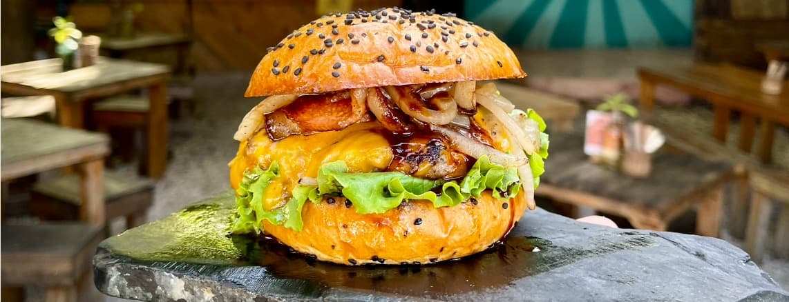 Barbie-q burger