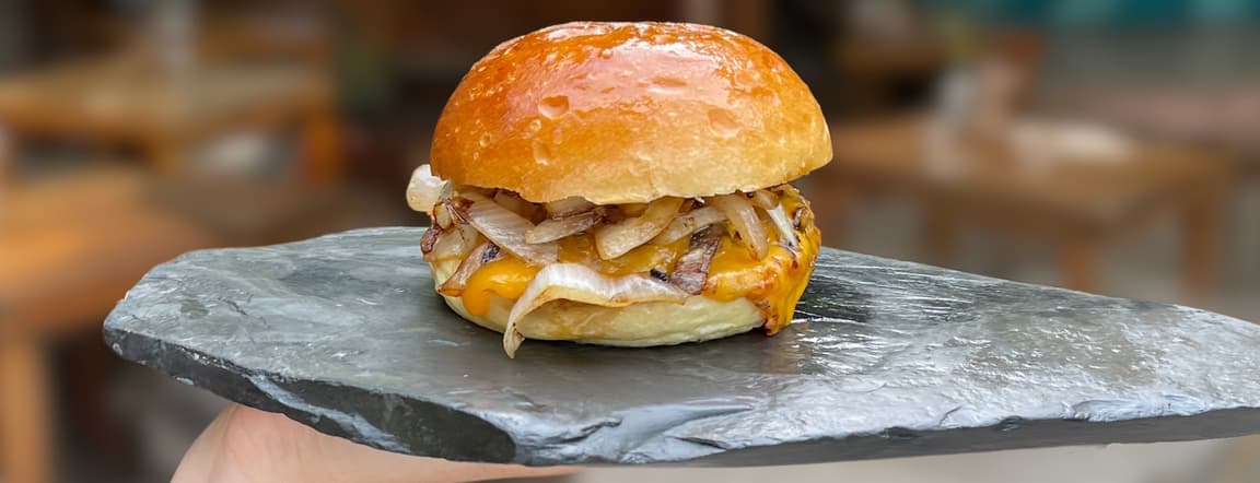 Cheesy burger jr