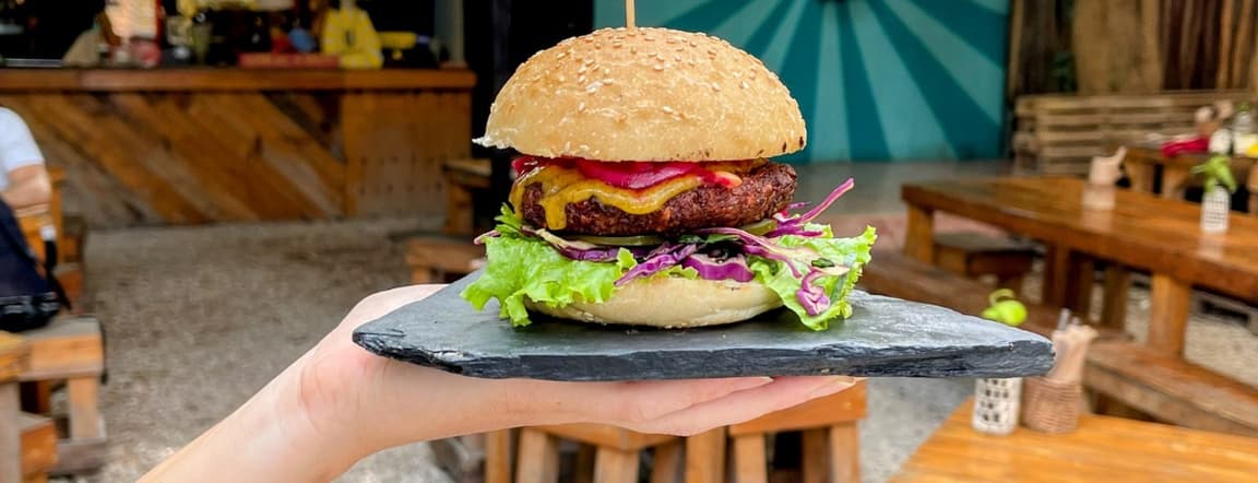 Vegan burger