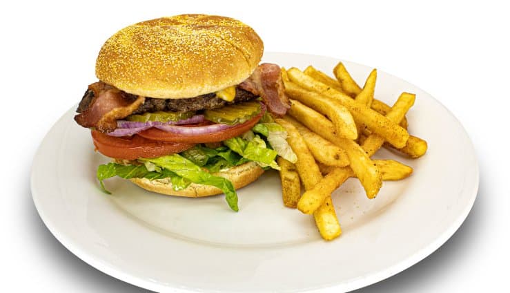 Bacon cheeseburger