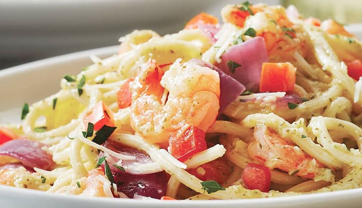 Garlic shrimp pasta (mediana)
