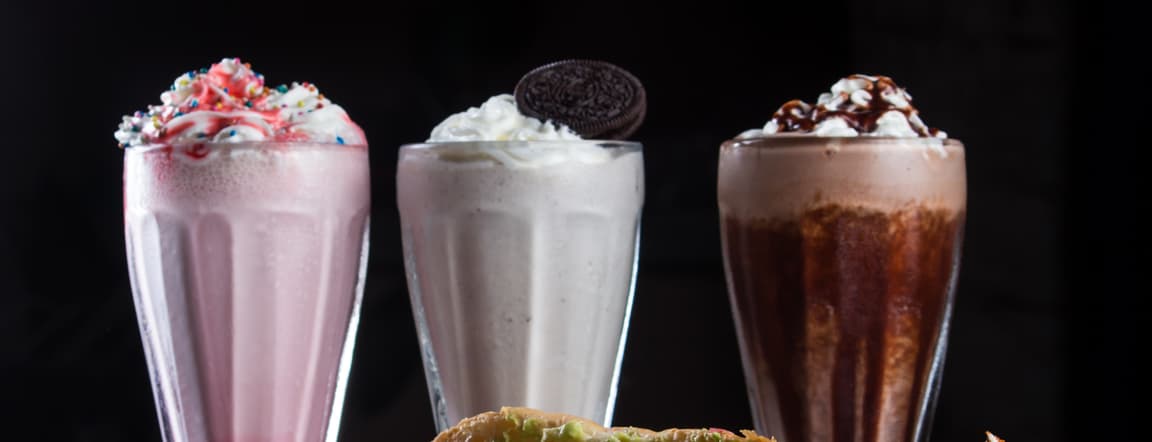 Chocolate milkshake