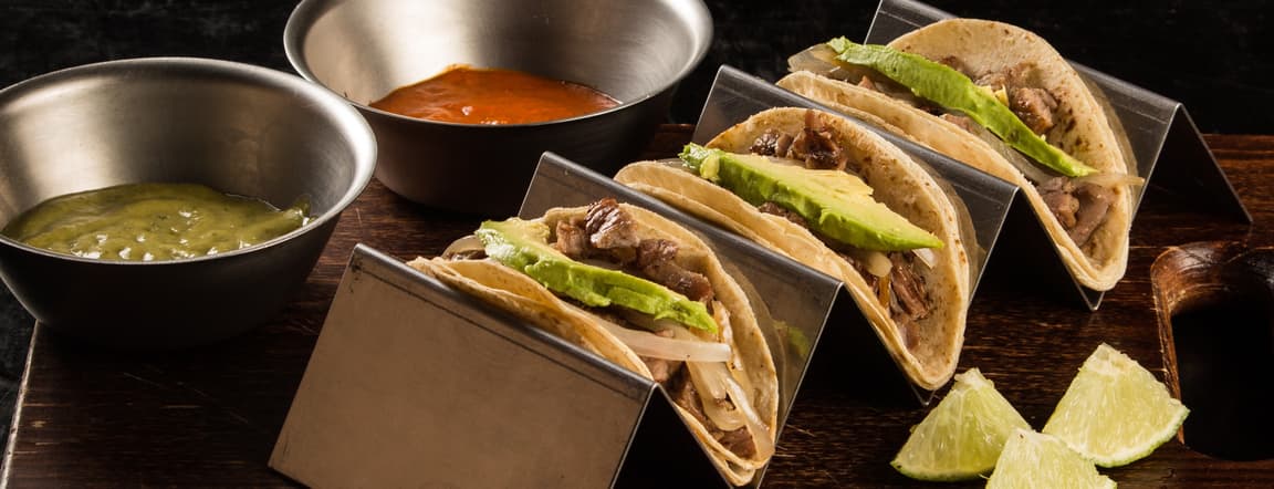 Tacos de arrachera