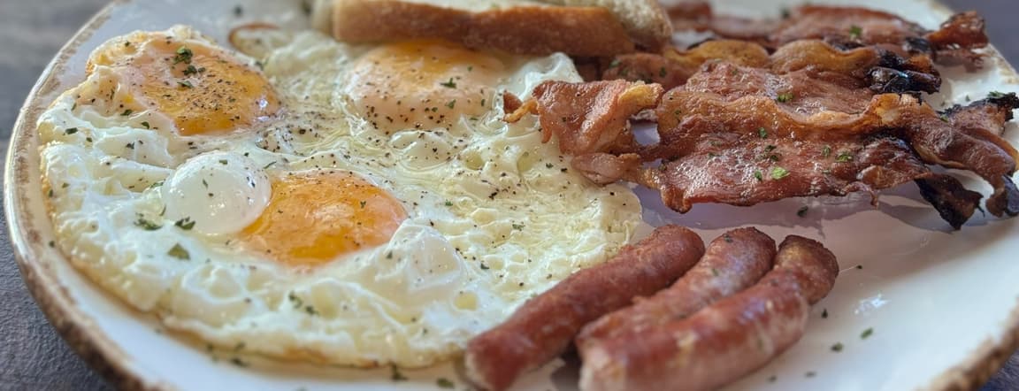 Eggs and bacon