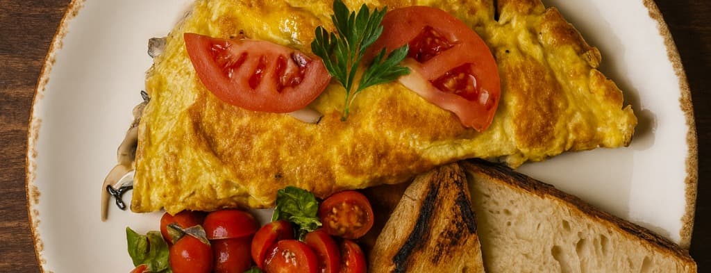 Veggie omelette