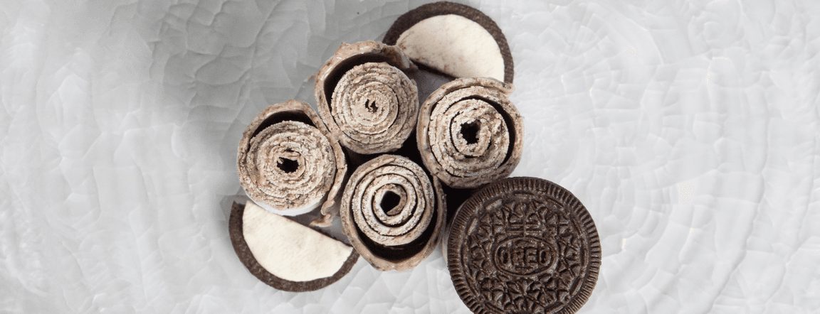 Oreo® ice cream roll