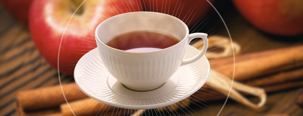 Apple & cinnamon tea