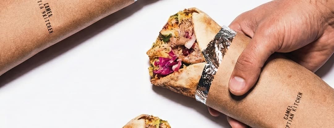 Chicken shawarma pita