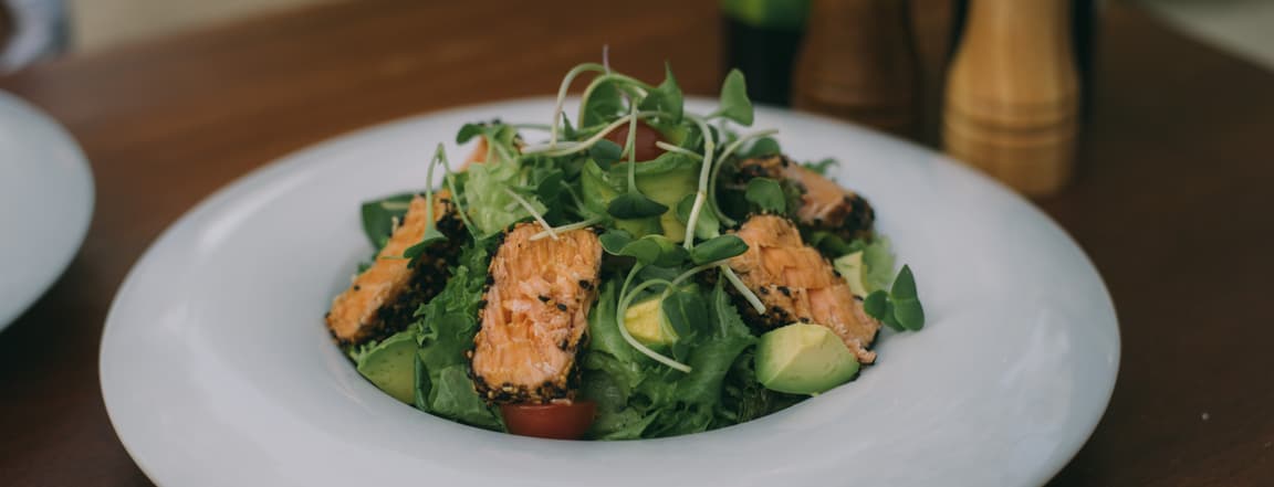 Salmon salad
