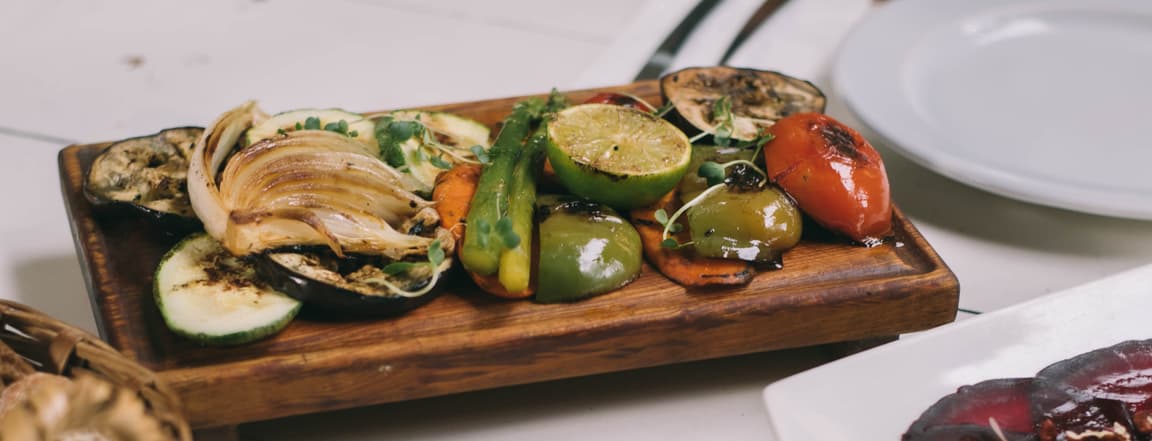 Grilled mixes vegetables