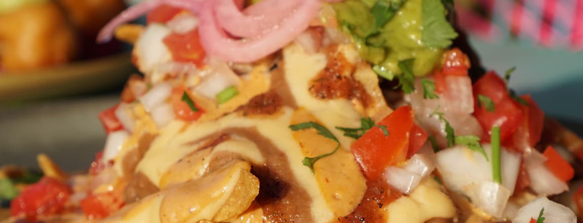 Vegan nacho man