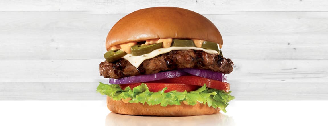 Jalapeño big angus burger