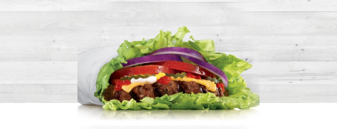 Low carb big angus burger