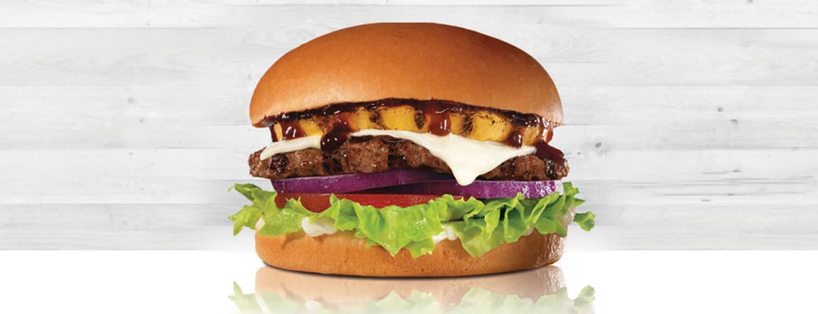 Teriyaki big angus burger