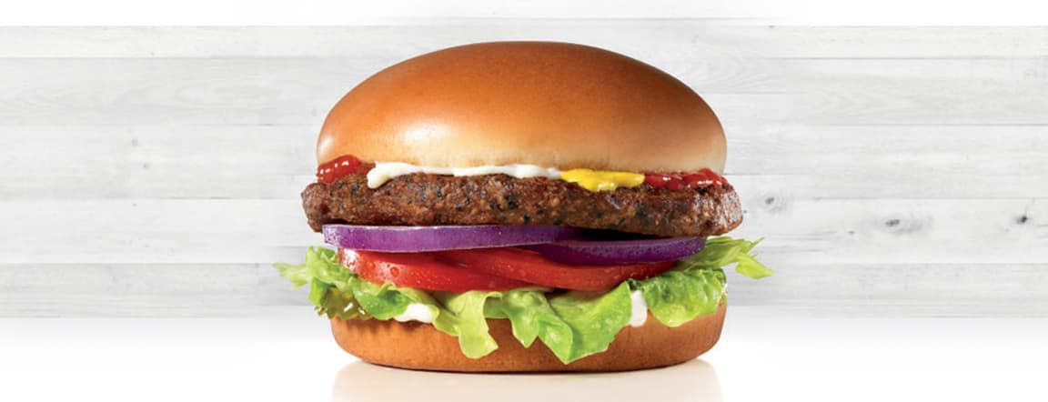 Veggie star burger