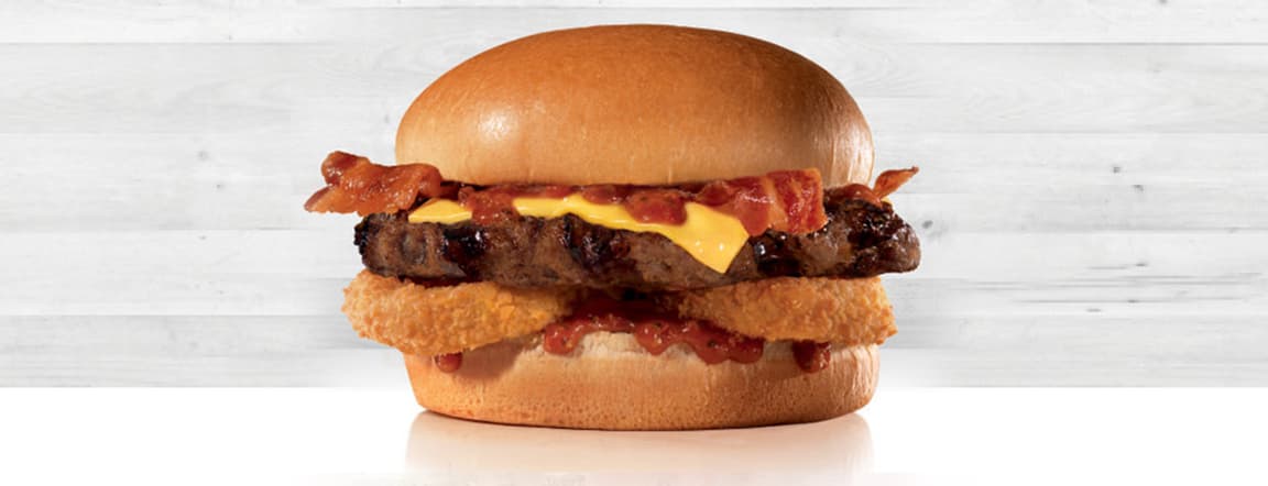 Western bacon big angus burger