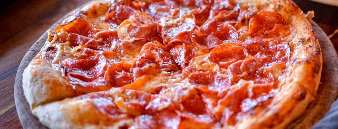 Pepperoni pizza