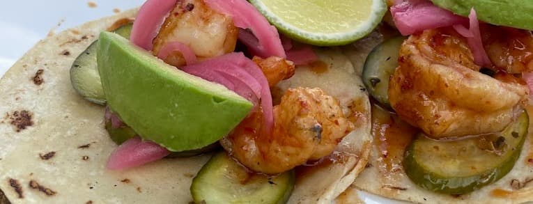 Chipotle shrimp tacos (3)