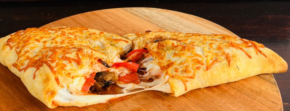 Pepperoni and mushrooms