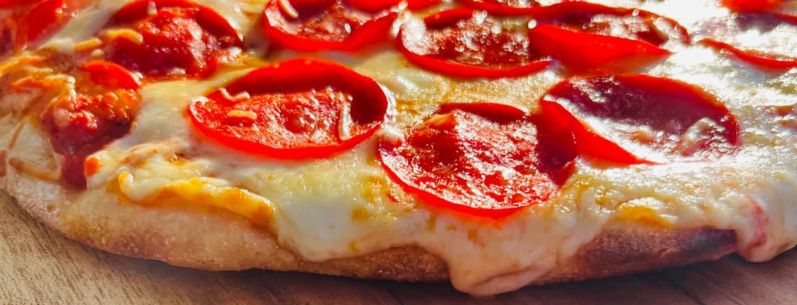 Pepperoni pizza