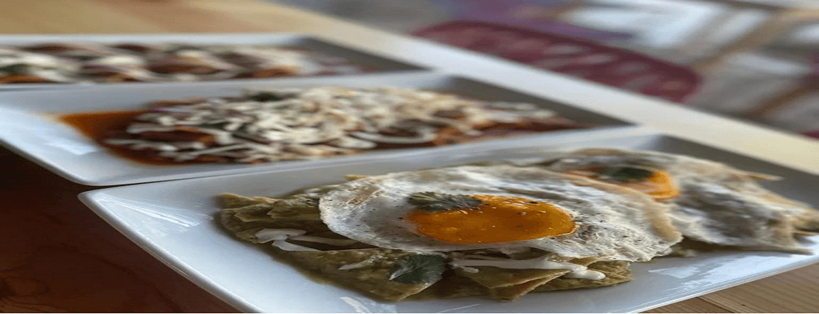 Red chilaquiles