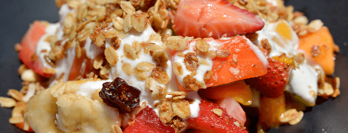 Tropical fruit salad