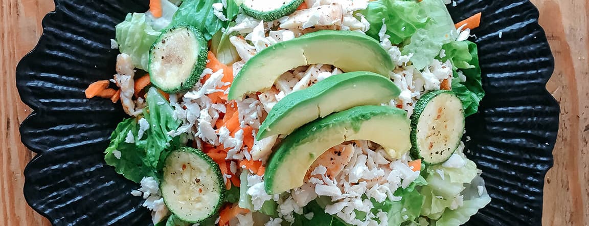 Spinach salad