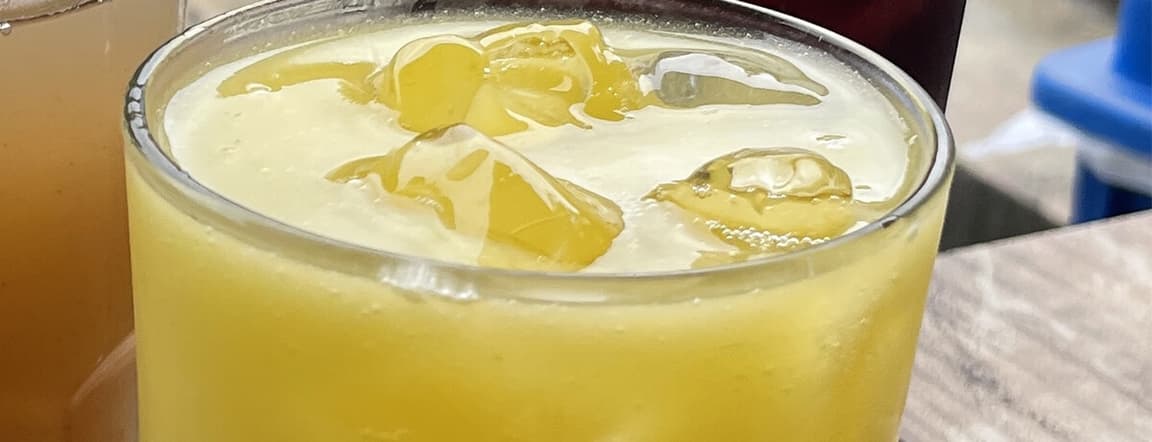 Fresh orange juice
