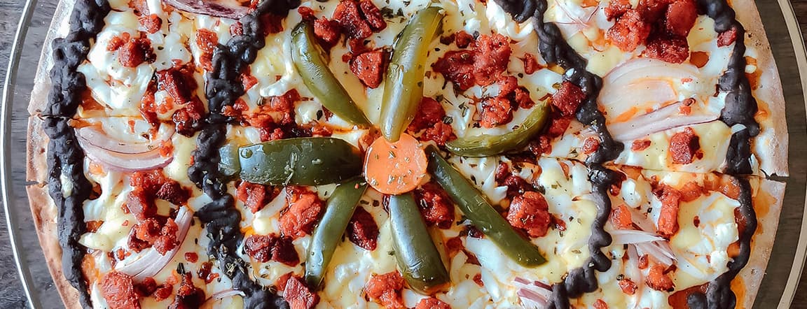 Mexican pizza