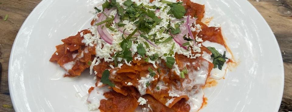 Chilaquiles rojos