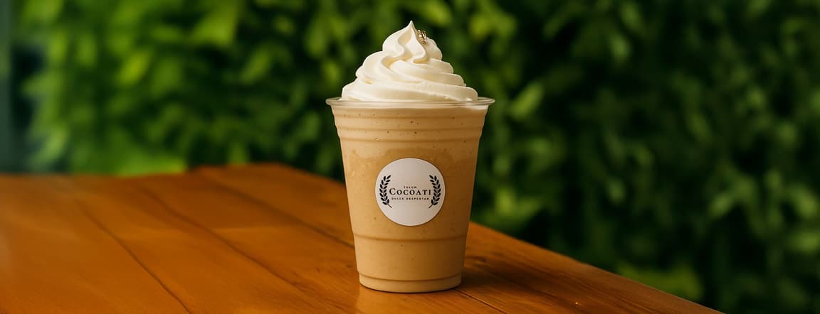 Frappé de crema irlandesa