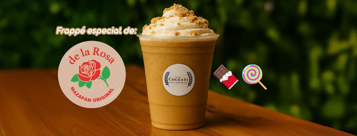 Frappé de mazapán ®