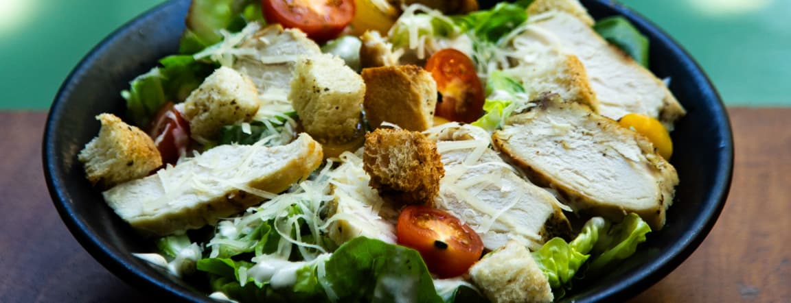 Chicken caesar salad