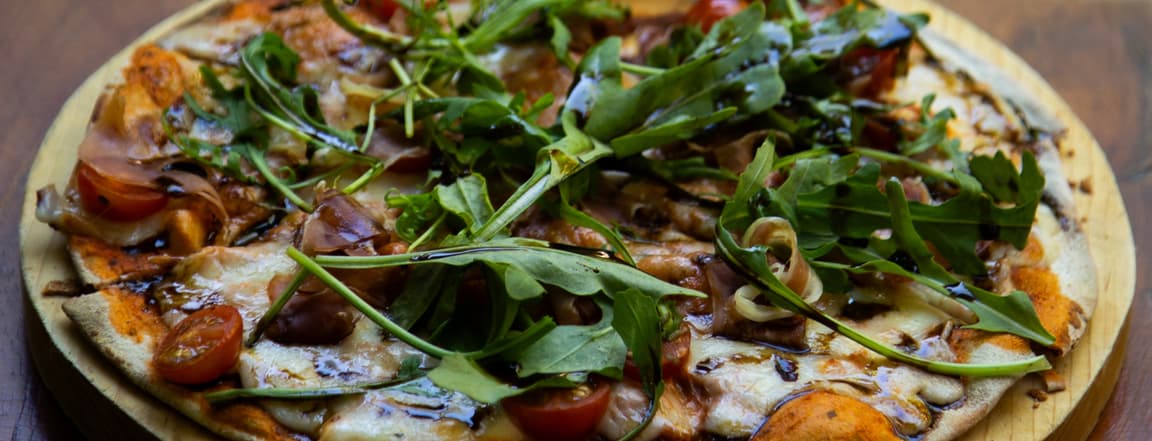 Pizzeta prosciutto